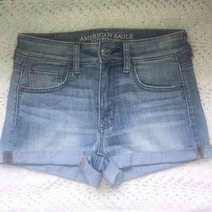 American eagle jean shorts